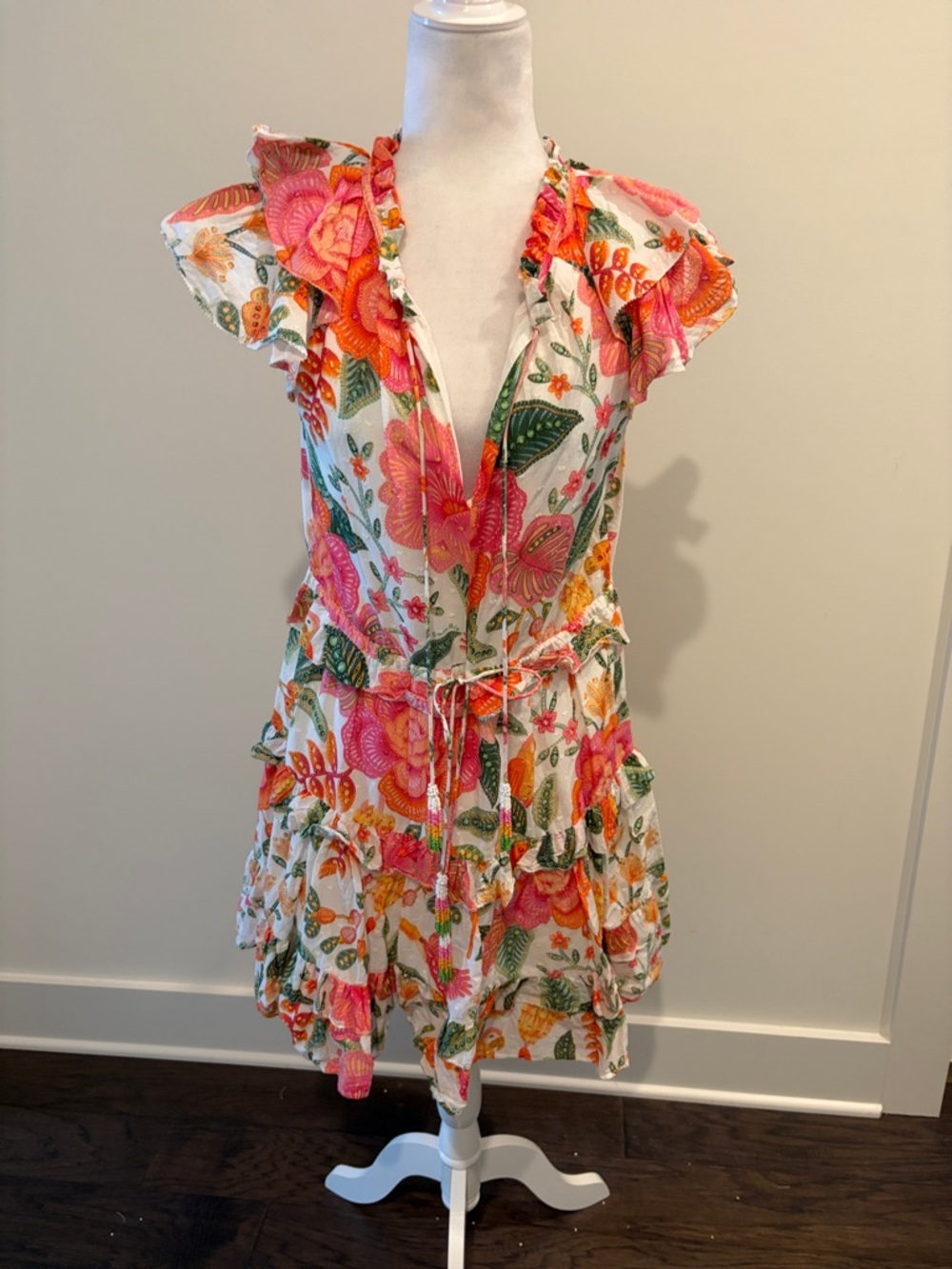 Farm Rio Macaw Bloom Dress Sz M